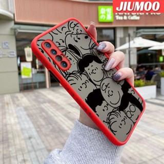 เคสโทรศัพท์มือถือ ซิลิโคนนิ่ม ขอบสี่เหลี่ยม กันกระแทก ลายการ์ตูนสนูปปี้ สําหรับ OPPO Reno 3 Pro 4G Reno 3 Pro 5G Find X2 Neo