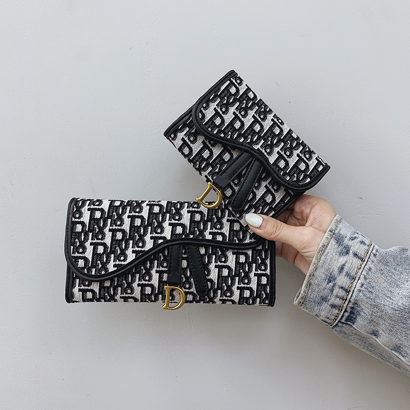 (HB-637) กระเป๋าสตางค์ ผู้หญิง แฟชั่น ใบสั้น ใบยาว