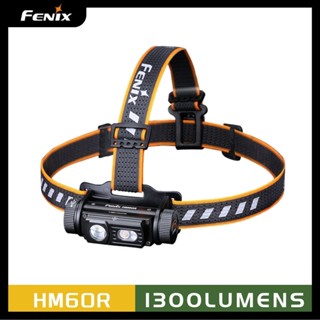 Fenix HM60R ไฟฉายคาดศีรษะ แบตเตอรี่ลิเธียมโพลิเมอร์ 2600mah ประสิทธิภาพสูง ชาร์จไฟได้