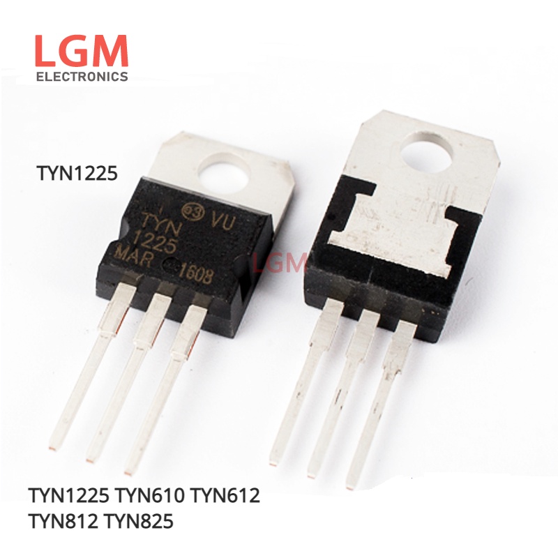 10 ชิ้น TO-220 TYN1225 TYN610 TYN812 YN612 TYN825 25A 1200V SCR Unidirec Tional Thristor Triacs