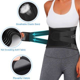 lumbar Support Belt/Back Braces for Lower Back- Relief for Lower Back Pain for Sciatica, Herniated Disc, Scoliosis Back Pain Relief