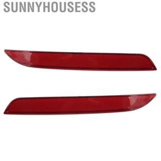 Sunnyhousess Rear Bumper Reflector  ABS Plastic Bumper Warning Reflector Professional  for F10 5 SERIES 2010‑2016