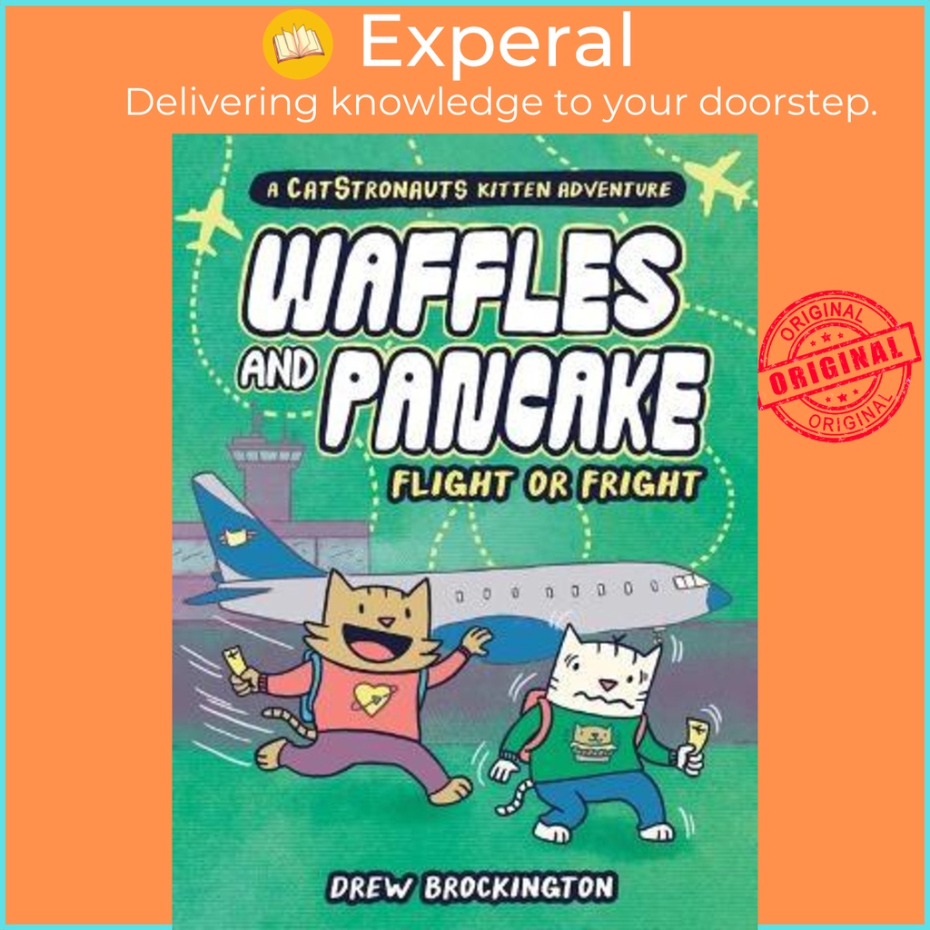 วาฟเฟิลและแพนเค้ก: Flight หรือ Fright : Flight หรือ Fright โดย Drew Brockington (US edition ปกแข็ง)
