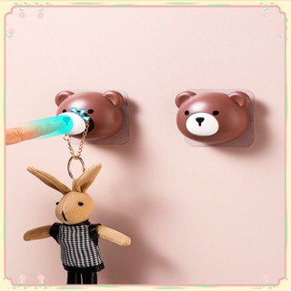 Creative Animal Shaped Hook Multifunctional Retractable Hanger การ์ตูนที่มองไม่เห็น Strong Sticky Hook ห้องน้ำห้องครัว No Punch Storage Hook 【Sunny】