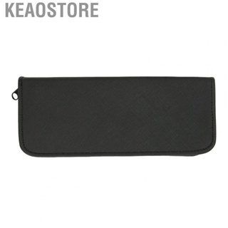 Keaostore Scissors Bag  Protection PU Scissors Pouch Fashionable Portable Soft  for Hair Salon