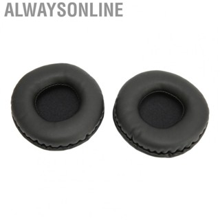 Alwaysonline Ear Cushions  Foam Black Replacement Earpads  Parts  for Headphones