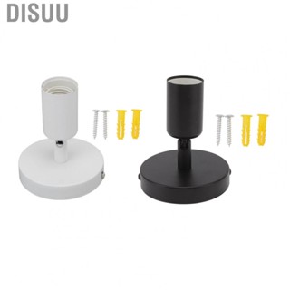 Disuu E27 Wall Lamp Base  180 Degree Adjustment E26 Wall Light Base Good Heat Dissipation  for Home