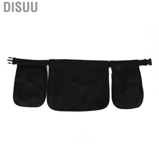 Disuu Waist Belt Bag  Multi Pocket Elastic Portable Waist Pouch Bag  for Outdoor