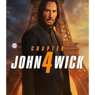 ใหม่! บลูเรย์หนัง John Wick 4 (2023) แรงกว่านรก 4 (เสียง Eng | ซับ ไทย) Bluray หนังใหม่