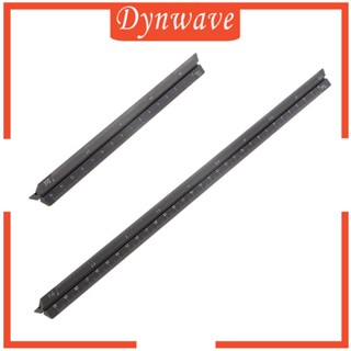 [Dynwave] ไม้บรรทัดสเกลสามเหลี่ยม อลูมิเนียม เกรดมืออาชีพ ขน…