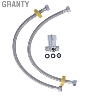 Granty Thermostatic Mixer Valve  Silver 20m³/h Outflow Hot Cold Water Mixing Valve  for Kitchen Basins