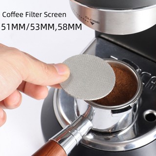 Coffee Filter Screen Reusable Stainless Steel 1 Pcs 51MM 58MM Coffee Bar