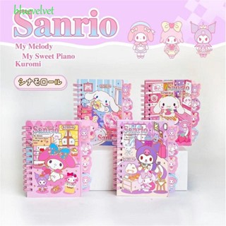 BLUEVELVET Kuromi Notebook Anime School Supplies Pompompurin Agenda Cinnamoroll Student Memo Book