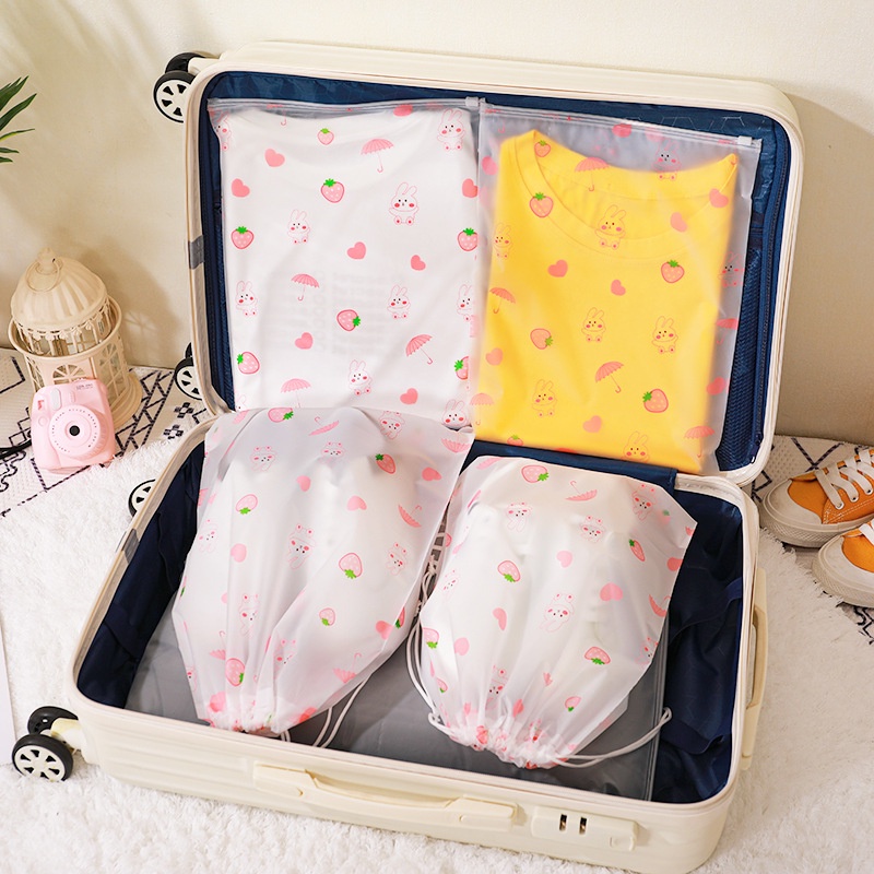 Mousoon Travel Clothes Bags เสื้อผ้ารองเท้ากระเป๋ากันน้ําบรรจุปิดผนึก