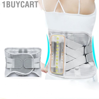 1buycart Lumbar Support Belt Breathable Ergonomic Compression Self Heating Lower Back Brace for Men Women
