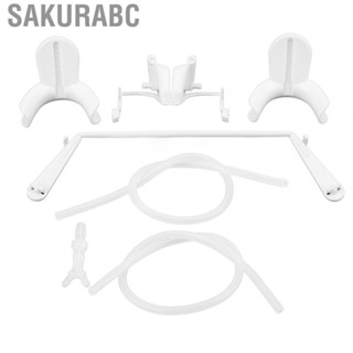 Sakurabc Cheek Retractor  Standard Adjustable  Mouth Opener Autoclavable Disposable Widener with Saliva Tube for  for  Clinic