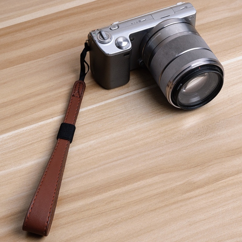 Iwo สายคล้องข้อมือหนัง PU สําหรับกล้อง DSLR