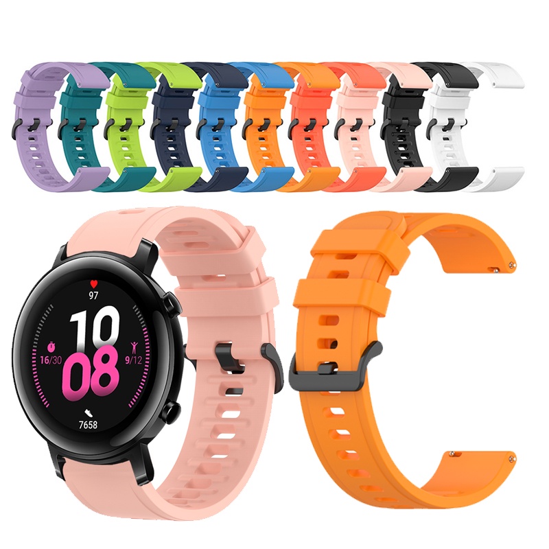 สําหรับHuaweiนาฬิกาGT 6 5 4 3 2 GT2Pro GT2E GT3Pro GT5Pro GT6Proซิลิโคนสายนาฬิกาสายรัดข้อมือSmartwat