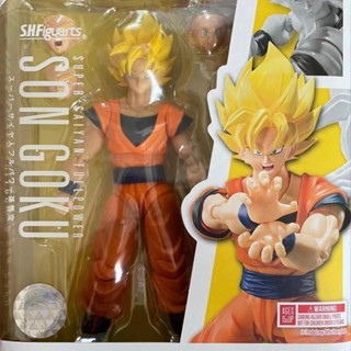 [พร้อมส่ง] ฟิกเกอร์ Dragon Ball Bandai shf Son Goku Super Saiyan Saru ขยับข้อต่อได้