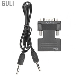 Guli To VGA Converter 1080P Adapter With Cable For PC  Projector