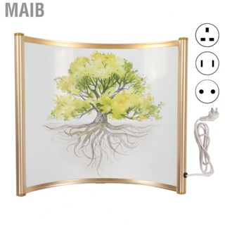 Maib 500W Foldable Electric Space Heater Flameless Radiant Heating 50-60℃