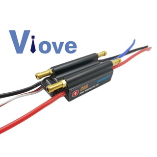 มอเตอร์ควบคุมความเร็ว ESC 30A ไร้แปรงถ่าน รองรับ 2-6S Lipo BEC 5V 4A สําหรับเรือบังคับ