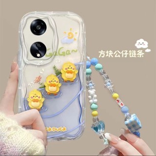 เคส OPPO A98 5G เคส OPPO A78 A17K A17 A57 2022 A77S 5G เคสโทรศัพท์มือถือ กันกระแทก ป้องกันกล้อง สไตล์สาวหวาน สําหรับ