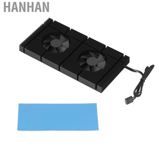 Hanhan GK6 Dual PWM Fan VRAM Heatsink Memory Cooling Cooler For 3080 3070 BS