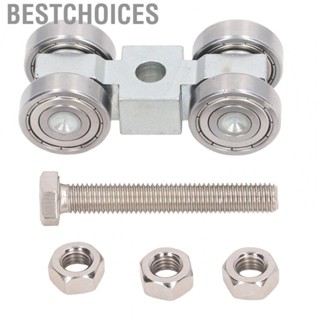 Bestchoices 4 Wheel Pulley Assembly  Stainless Steel Pulley Assembly  for Home Movable Doors