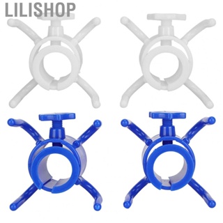 Lilishop 2Pcs Plastic Beach Umbrella Hanging Hook 4 Prong Towel Hat  Holder