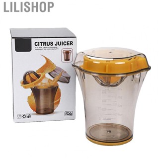 Lilishop Citrus Juicer  Grade Safe Plastic Effort Saving Operation Widely Used Hand Juicer for Citrus Fruits