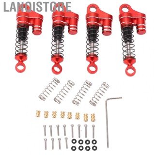 Lanqistore Metal Shock Absorbers  4 Pcs RC Shock Absorbers Cool Practical  for 1/24 RC Car