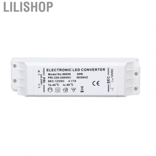 Lilishop  50W 12V 4.17A Power Transformer  Constant Current Drive Power Supply AC 220V For Home  Strips  Displays