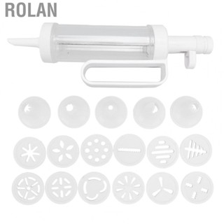 Rolan Biscuits Extruder Biscuits Press Machine  Grade with 12 Discs 5 Nozzles for DIY