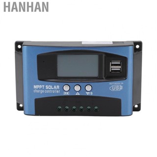 Hanhan Regulador Solar MPPT Charge Controller Solar Panel Intelligent Solar Panel Regulator with LCD Display for Industrial