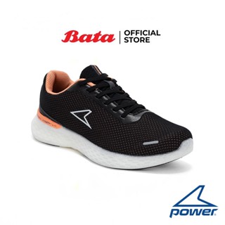 Bata บาจา Power รองเท้าผ้าใบกีฬาสำหรับผู้หญิง รุ่น XoRise+300 Vista RS สีดำ รหัส 5186536