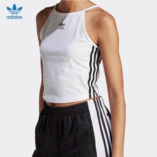 Adidas-ของแท้ ADICOLOR เสื้อยืดแขนกุดลําลอง เหมาะกับการเล่นกีฬา IB7302 IB7303