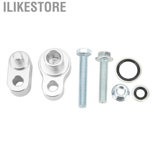 Ilikestore Air Condition Bolt Gasket Nut Kit  Leakage Prevention High Performance Aluminum Alloy Rear AC Block Off Kit  for Car