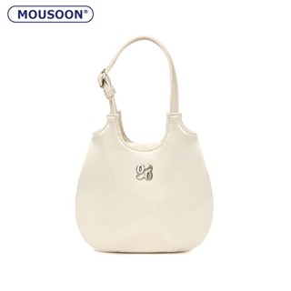 MOUSOON ผู้หญิงเกาหลีบัลเล่ต์กระเป๋าสินค้าใหม่หวาน bonn tote ไหล่รักแร้กระเป๋าแฟชั่นไนลอนน้ำหนักเบา