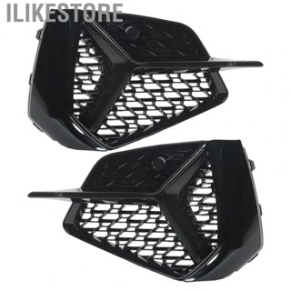 Ilikestore Fog Lamp Cover  Fog Light Mesh Grille Glossy Black  for Car Accessories