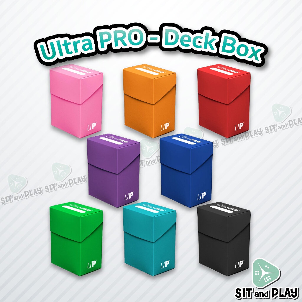 Ultra PRO - Deck Box กล่องเด็คใส่การ์ด ได้สูงสุด 80 ใบ