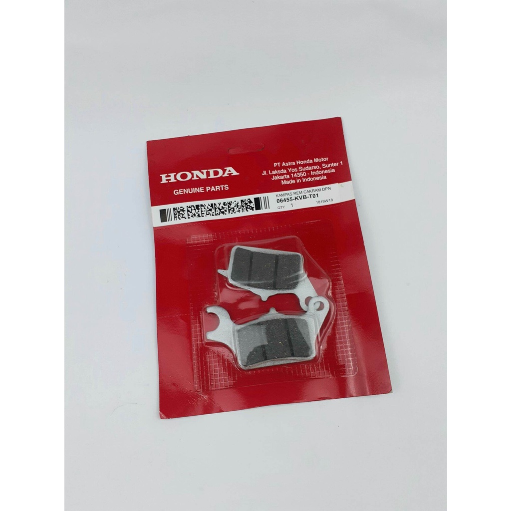 Vario ผ้าดิสเบรคหน้า - Honda Vario Dispad - Beat - Scoopy - Spacy 06455-KVB-T01