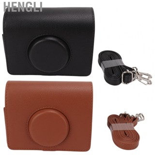 Hengli camara reflex  Case Fashion PU Leather Protection Bag with Shoulder Strap for Fuji Instax Mini Evo  hot