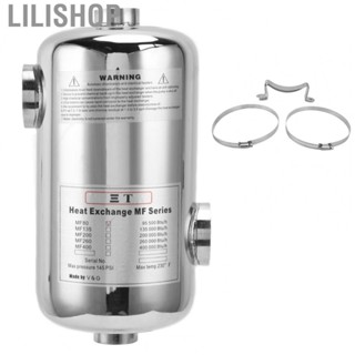 Lilishop 25KW Swimming Pool Heat Exchanger Water  Heat Pump  Heater Parts Stainless Steel  Heater pool thermal exchanger