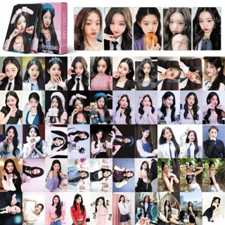 โปสการ์ดโลโม่ รูปภาพศิลปินเกาหลี WONYOUNG IVE สําหรับเก็บสะสม จํานวน 55 ชิ้น ต่อกล่อง