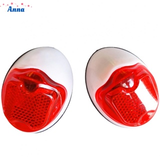 【Anna】Bicycle Reflectors 1 Pair Mud Tile Reflector Plastic Safe Night Cycling