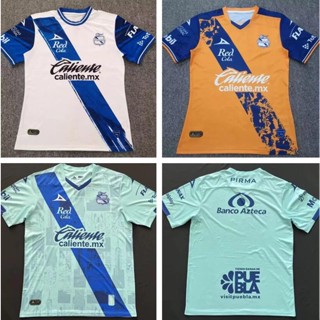 เสื้อกีฬาแขนสั้น ลายทีมชาติฟุตบอล Puebla Stadium Home Away 3rd Fan Edition 2022 2023 ชุดเหย้า