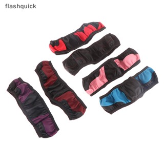 Flashquick ปลอกหุ้มพวงมาลัยรถยนต์ หนัง PU ระบายอากาศ กันลื่น