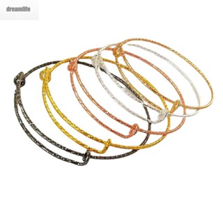 【DREAMLIFE】Gold Ladies Fashion Adjustable Cuff Bracelets Japanese And Korean Bracelets