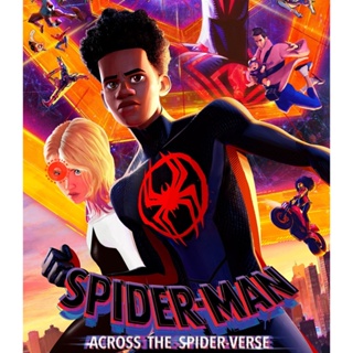 Blu-ray [ชนโรง! + V.3] Spider-Man Across the Spider-Verse (2023) สไปเดอร์-แมน ผงาดข้ามจักรวาลแมงมุม (ดูภาพตัวอย่างด้านใน